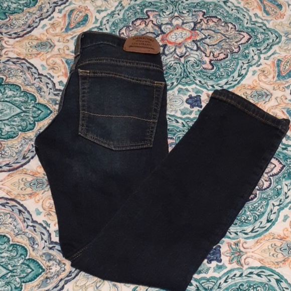 LEVIS JEANS SIGNATURE SKINNY 14R HOST PICK 6/26/22. Girls 14 - Picture 5 of 6